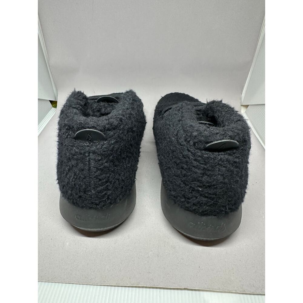 Allbirds Wool Fluff Black Sherpa High Top Runners Shoes Womens 9 NWOT - Picture 4 of 11